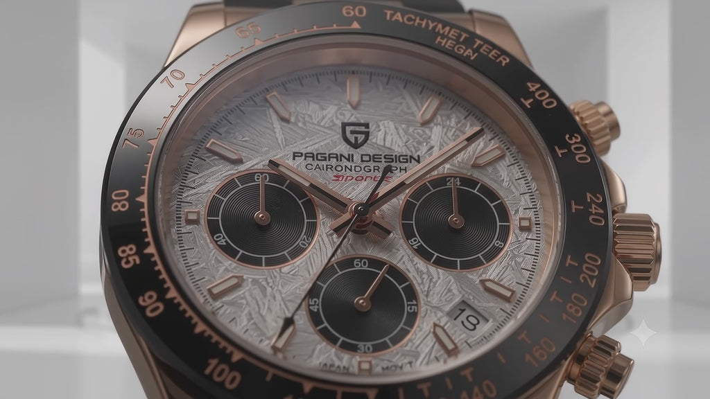Pagani Design Daytona Oysterflex (Meteorite dial)