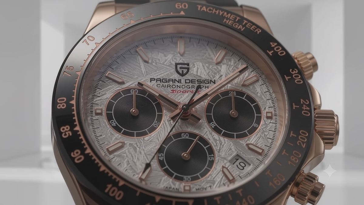 Pagani Design Daytona Oysterflex (Meteorite dial)