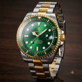 Pagani Design Submariner green gold edition