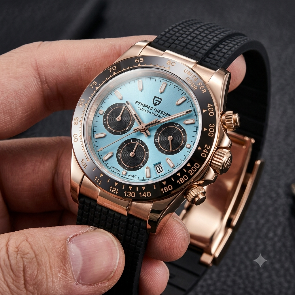 Pagani Design Daytona Oysterflex (Tiffany dial)