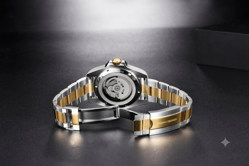 Pagani Design Submariner green gold edition