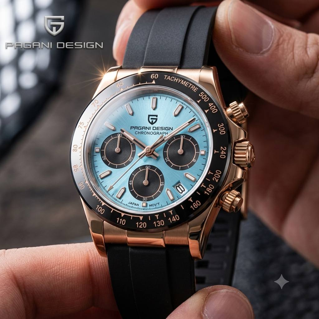 Pagani Design Daytona Oysterflex (Tiffany dial)