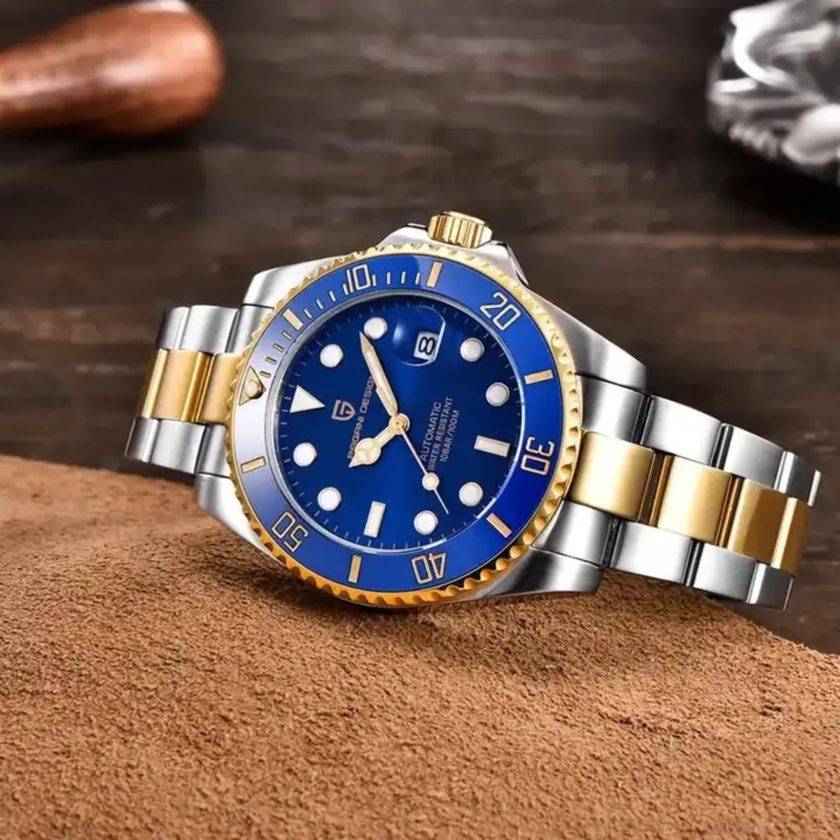 Pagani design submariner "Bluesy" automatic watch