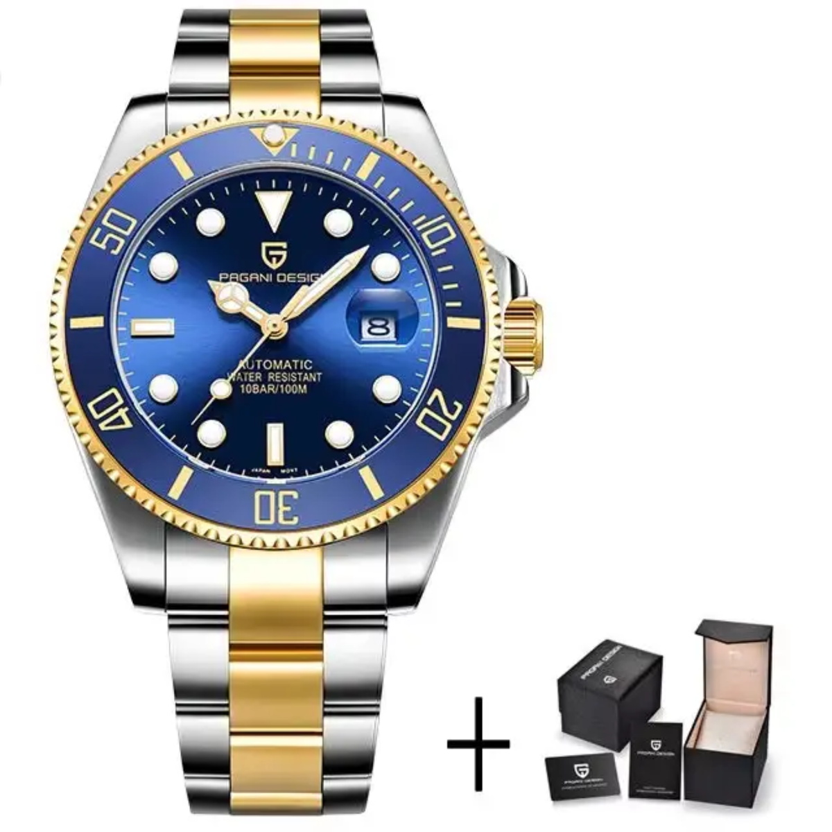 Pagani design submariner "Bluesy" automatic watch